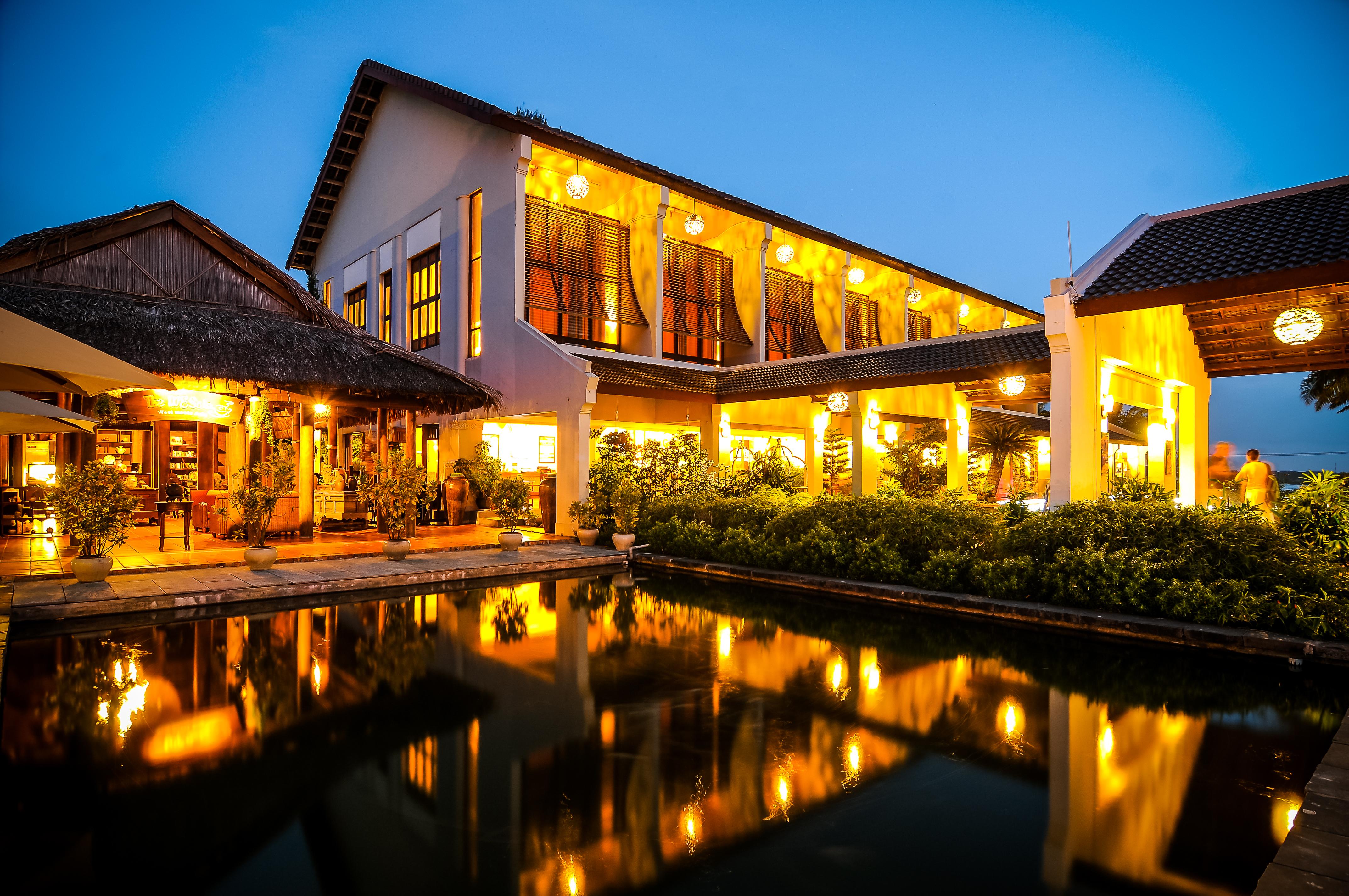 ปาล์ม การ์เด้ Hotel ฮอยอัน ภายนอก รูปภาพ The Riverine Resort