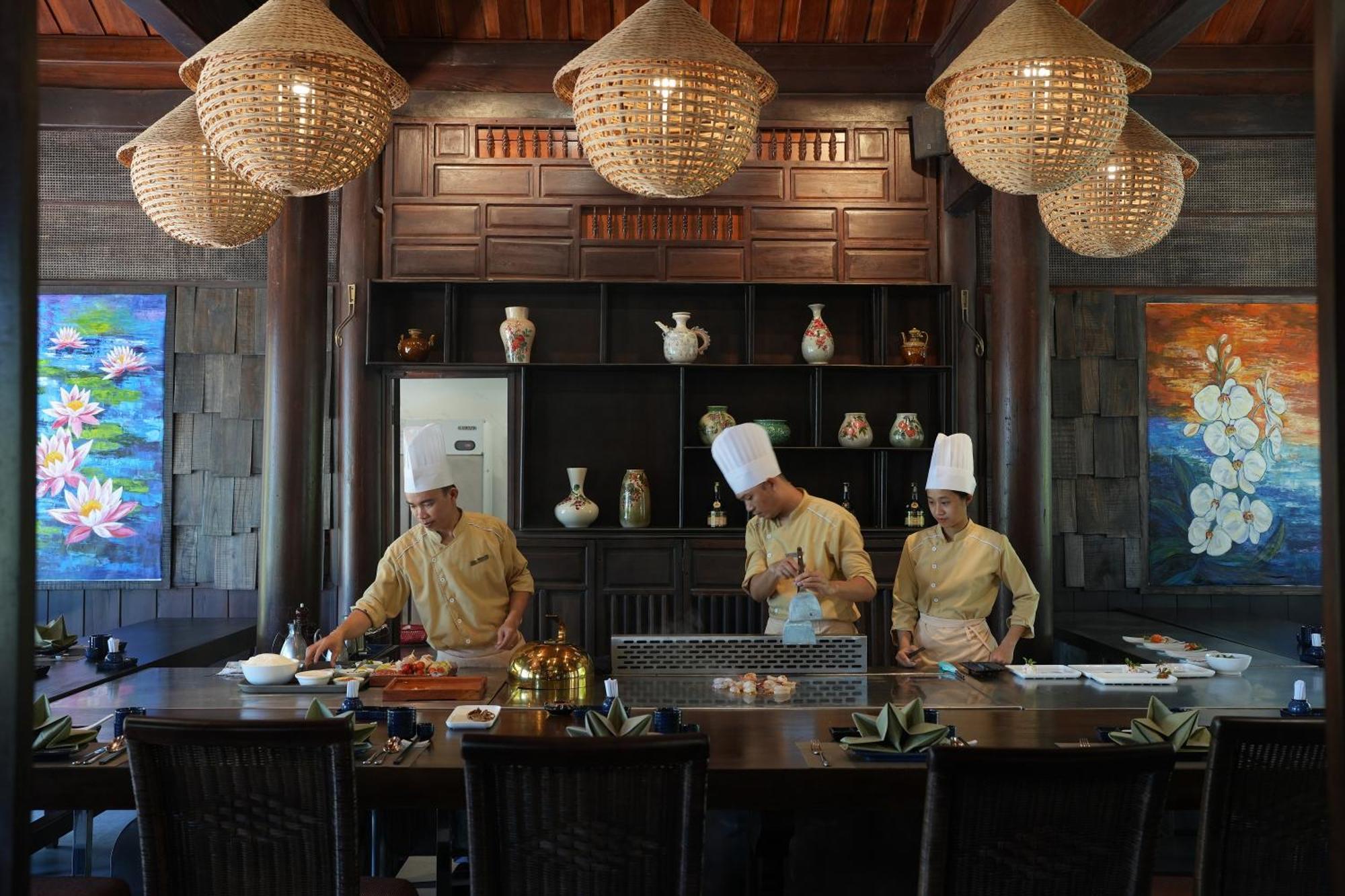 ปาล์ม การ์เด้ Hotel ฮอยอัน ภายนอก รูปภาพ Thai chefs at work
