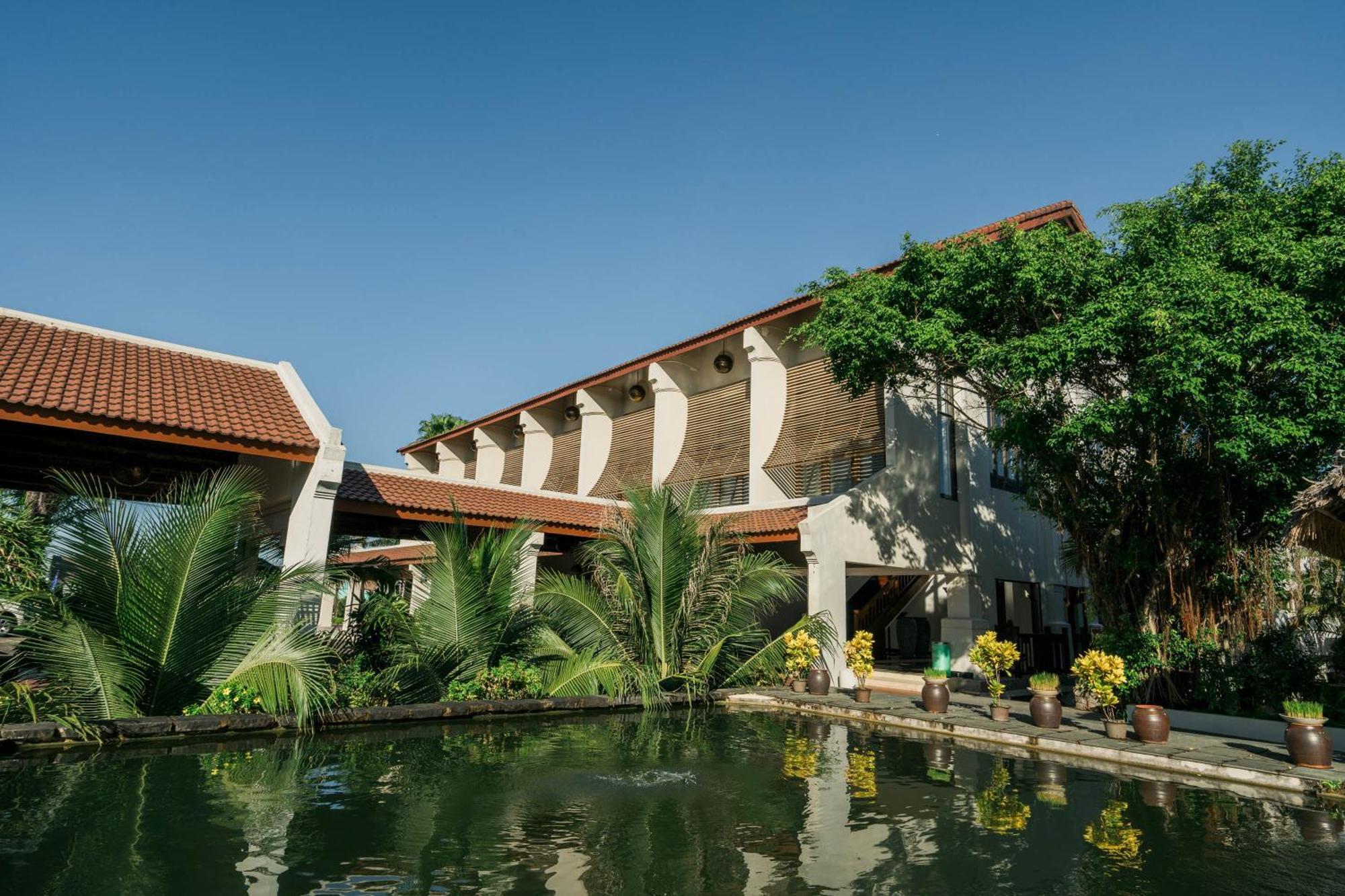 ปาล์ม การ์เด้ Hotel ฮอยอัน ภายนอก รูปภาพ The Riverview Hotel