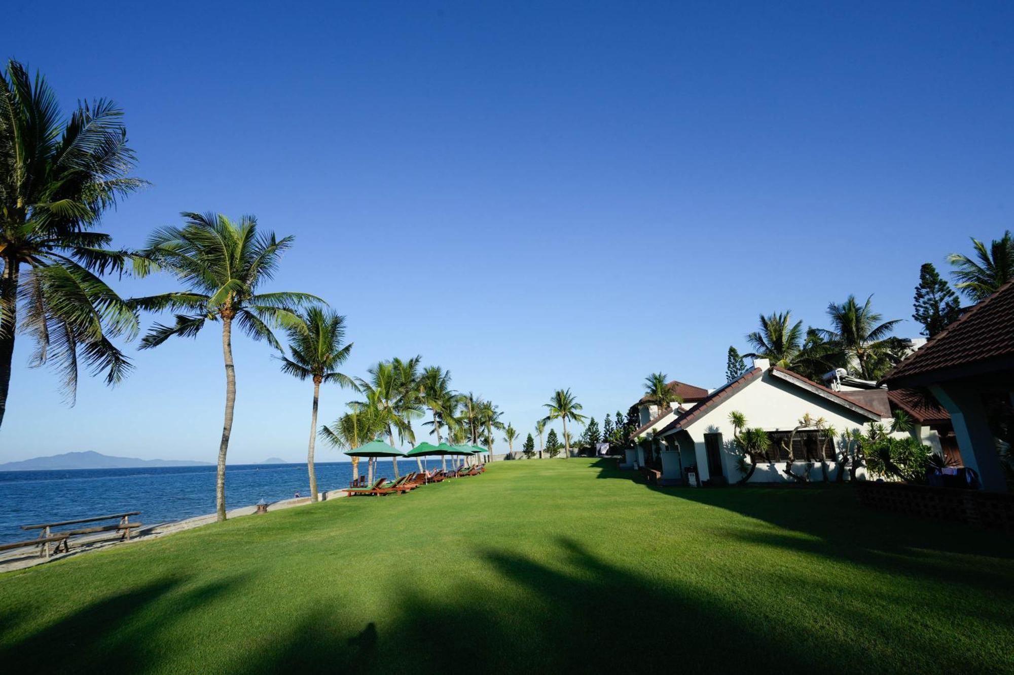 ปาล์ม การ์เด้ Hotel ฮอยอัน ภายนอก รูปภาพ The Bayview Villas