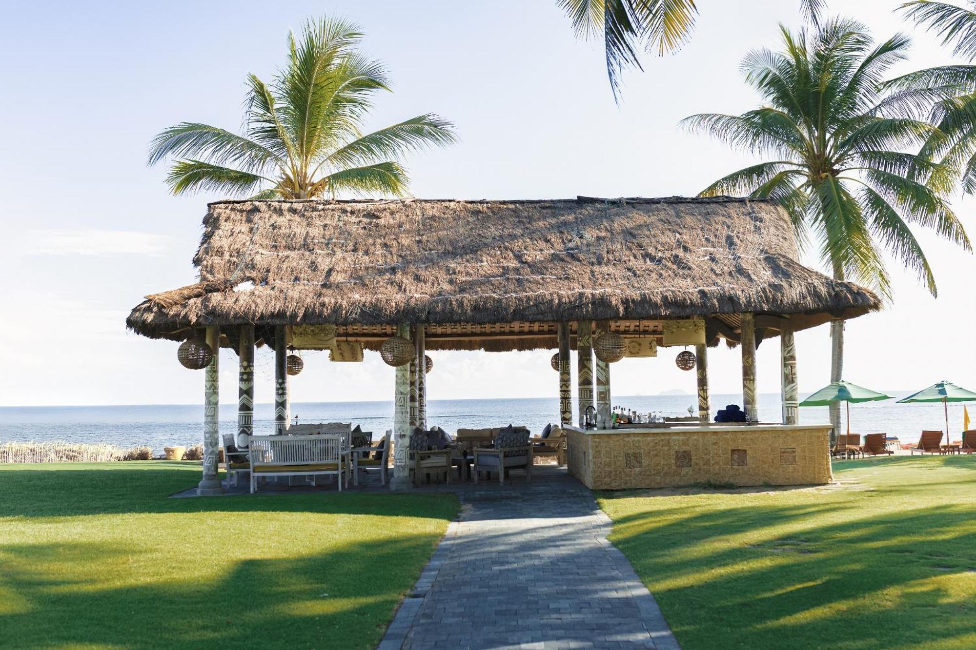 ปาล์ม การ์เด้ Hotel ฮอยอัน ภายนอก รูปภาพ The Beach Bar